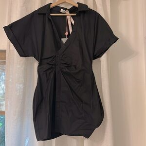 House of cb London black dress w collar - new w tags